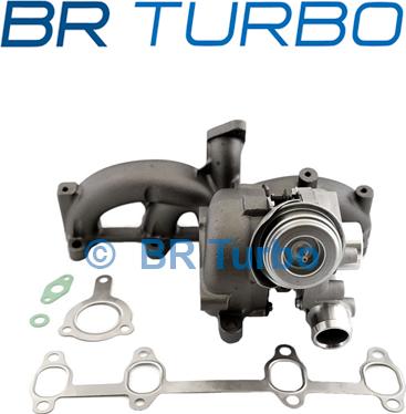 BR Turbo BRTX4032 - Турбокомпрессор, наддув www.avaruosad.ee