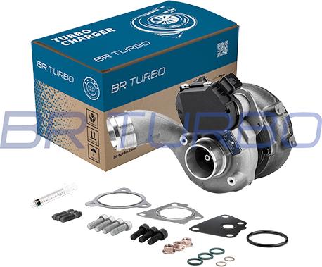 BR Turbo BRTX6371M - Турбокомпрессор, наддув www.avaruosad.ee