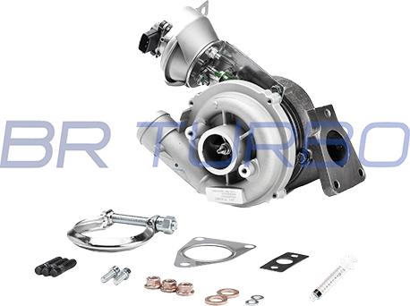 BR Turbo BRTX7037M - Turbocompresseur, suralimentation www.avaruosad.ee