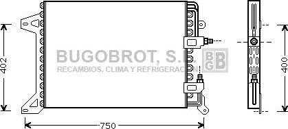 BUGOBROT 62-IV5034 - Конденсатор, кондиционер www.avaruosad.ee