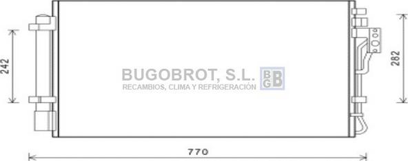 BUGOBROT 62-KA5157 - Конденсатор, кондиционер www.avaruosad.ee