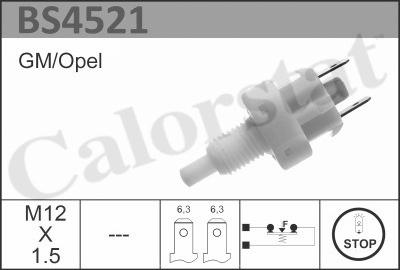 Calorstat by Vernet BS4521 - Brake Light Switch www.avaruosad.ee