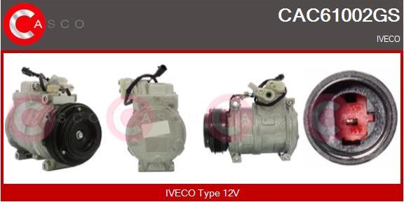 Casco CAC61002GS - Compressor, air conditioning www.avaruosad.ee