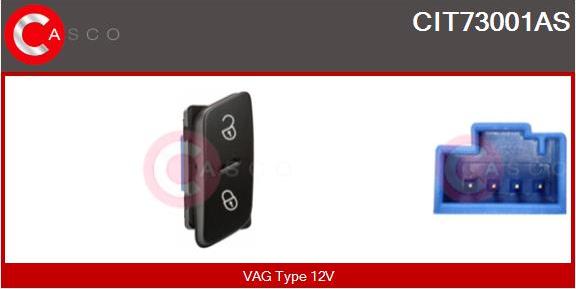 Casco CIT73001AS - Switch, door lock system www.avaruosad.ee