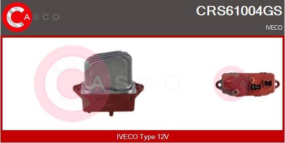 Casco CRS61004GS - Resistor, interior blower www.avaruosad.ee