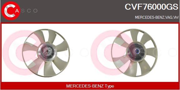 Casco CVF76000GS - Sidur, radiaatoriventilaator www.avaruosad.ee