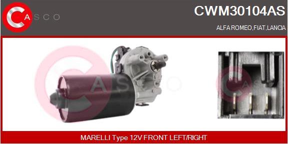 Casco CWM30104AS - Wiper Motor www.avaruosad.ee