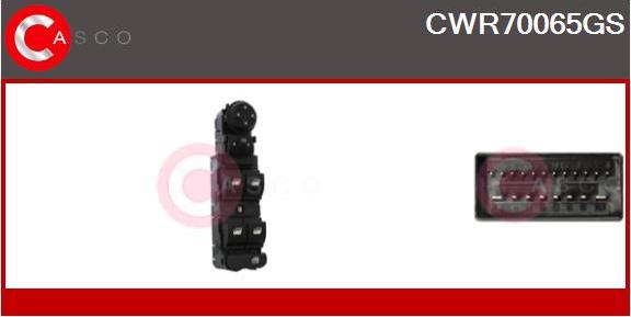 Casco CWR70065GS - Switch, window regulator www.avaruosad.ee
