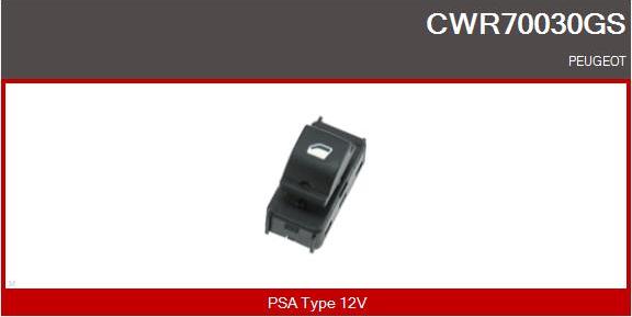 Casco CWR70030GS - Switch, window regulator www.avaruosad.ee
