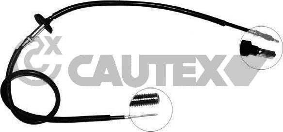 Cautex 762546 - Cable, parking brake www.avaruosad.ee