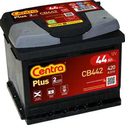 CENTRA CB442 - Стартерная аккумуляторная батарея, АКБ www.avaruosad.ee