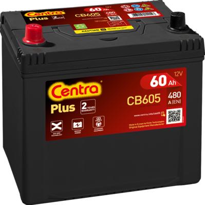 CENTRA CB605 - Startera akumulatoru baterija www.avaruosad.ee