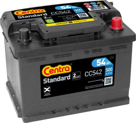 CENTRA CC542 - Starter Battery www.avaruosad.ee