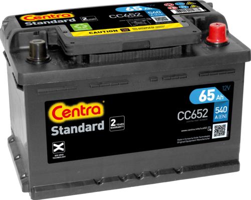 CENTRA CC652 - Starter Battery www.avaruosad.ee