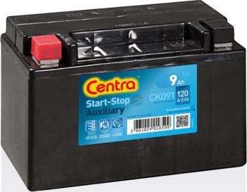 CENTRA CK091 - Startera akumulatoru baterija www.avaruosad.ee