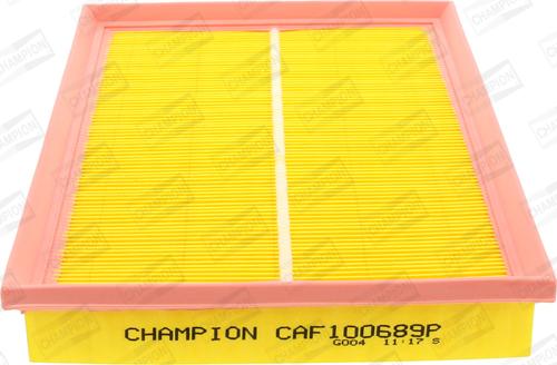 Champion CAF100689P - Air Filter www.avaruosad.ee
