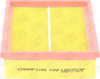 Champion CAF100703P - Filtre à air www.avaruosad.ee