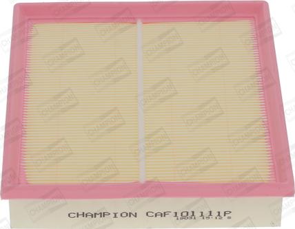Champion CAF101111P - Air Filter www.avaruosad.ee