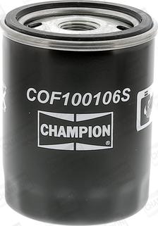 Champion COF100106S - Oil Filter www.avaruosad.ee