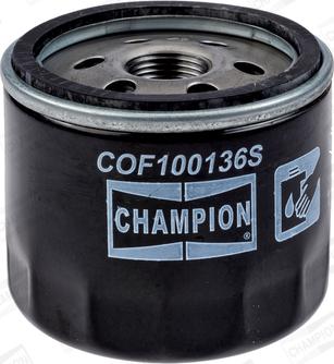 Champion COF100136S - Õlifilter www.avaruosad.ee