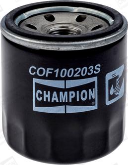 Champion COF100203S - Eļļas filtrs www.avaruosad.ee