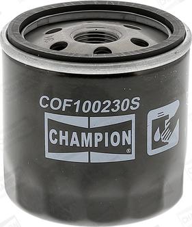 Champion COF100230S - Eļļas filtrs www.avaruosad.ee
