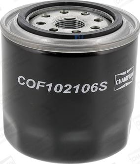 Champion COF102106S - Oil Filter www.avaruosad.ee