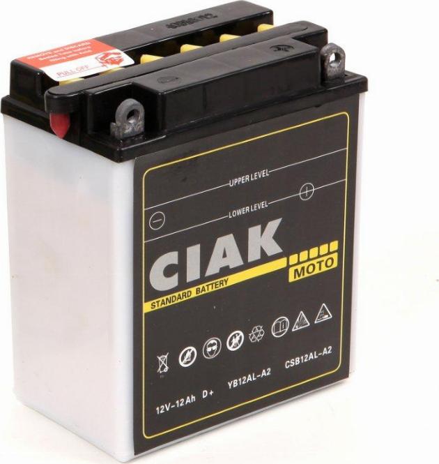 CIAKStarter CSB12AL-A2 - Starter Battery www.avaruosad.ee