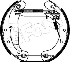 Cifam 151-177 - Brake Set, drum brakes www.avaruosad.ee