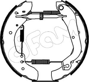 Cifam 151-138 - Brake Set, drum brakes www.avaruosad.ee