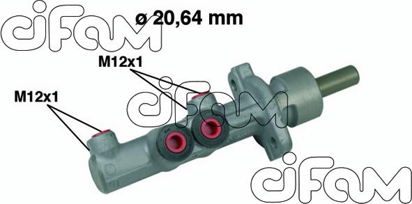Cifam 202-493 - Brake Master Cylinder www.avaruosad.ee