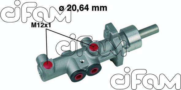 Cifam 202-404 - Brake Master Cylinder www.avaruosad.ee