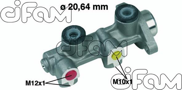 Cifam 202-190 - Brake Master Cylinder www.avaruosad.ee