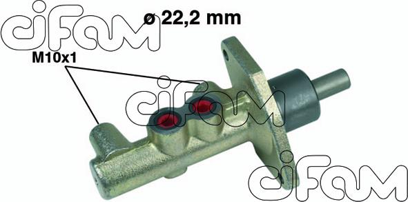 Cifam 202-261 - Brake Master Cylinder www.avaruosad.ee