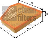 Clean Filters MA3492 - Air Filter www.avaruosad.ee