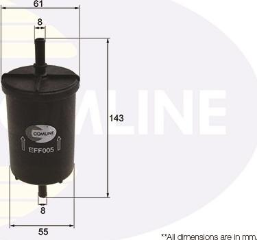 Comline EFF005 - Fuel filter www.avaruosad.ee