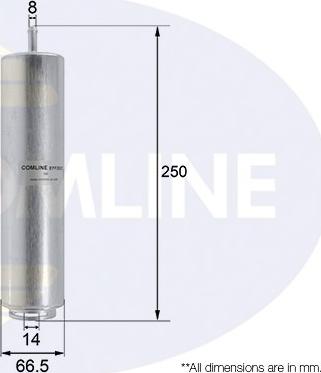 Comline EFF282D - Fuel filter www.avaruosad.ee