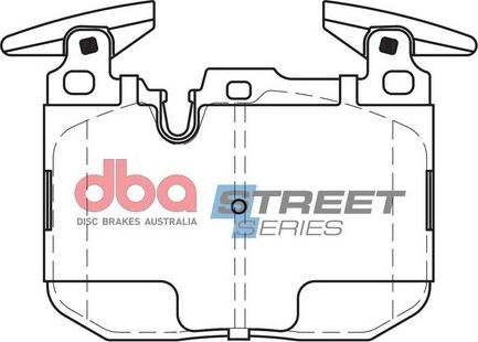 DBA Australia DB2299XP - Augstas veiktspējas bremžu uzliku komplekts www.avaruosad.ee