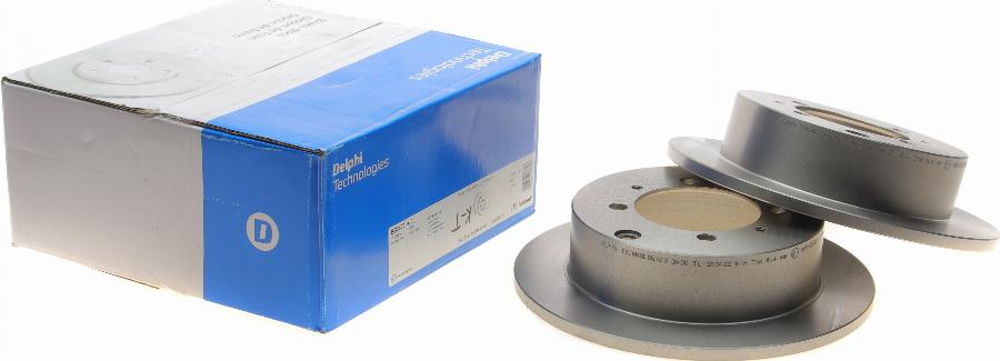 Delphi BG3400 - Disco de freno www.avaruosad.ee