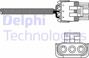 Delphi ES10969-12B1 - Lambda Sensor www.avaruosad.ee