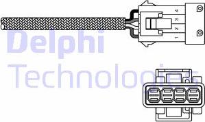 Delphi ES20293-12B1 - Лямбда-зонд, датчик кислорода www.avaruosad.ee