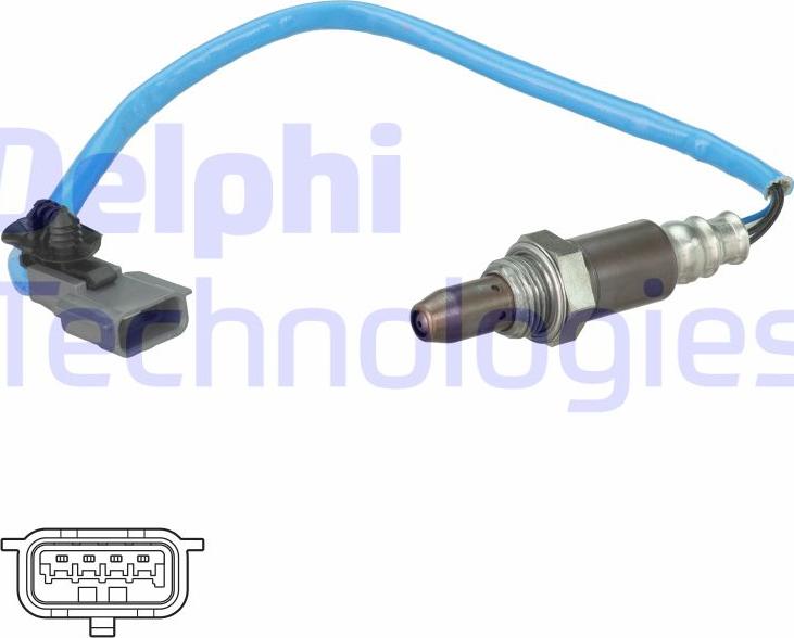 Delphi ES21088-12B1 - Sonde lambda www.avaruosad.ee