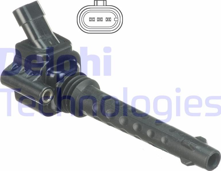 Delphi GN10528-12B1 - Bobine d'allumage www.avaruosad.ee