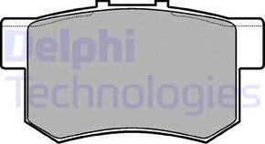 Delphi LP948 - Brake Pad Set, disc brake www.avaruosad.ee