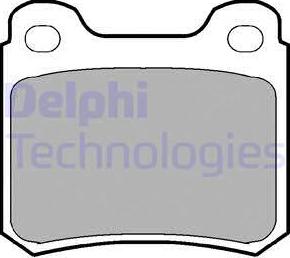 Delphi LP915 - Brake Pad Set, disc brake www.avaruosad.ee