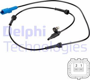Delphi SS20674 - Sensor ABS, wheel speed www.avaruosad.ee