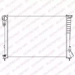 Delphi TSP0524064 - Radiaator,mootorijahutus www.avaruosad.ee