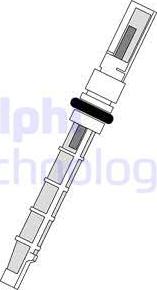 Delphi TSP0695190 - Расширительный клапан, кондиционер www.avaruosad.ee