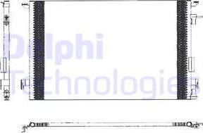 Delphi TSP0225463 - Condenser, air conditioning www.avaruosad.ee