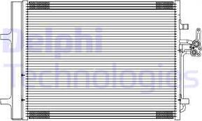 Delphi TSP0225689 - Condenser, air conditioning www.avaruosad.ee